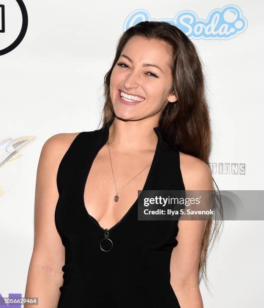 Dani Daniels attends Dinner With Dani Launch Party at The Mezzanine on November 2, 2018 in New York City.