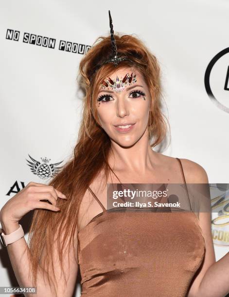 Lauren Phillips attends Dinner With Dani Launch Party at The Mezzanine on November 2, 2018 in New York City.