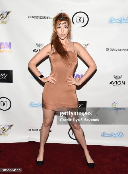 Lauren Phillips attends Dinner With Dani Launch Party at The Mezzanine on November 2, 2018 in New York City.