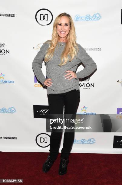 Brandi Love attends Dinner With Dani Launch Party at The Mezzanine on November 2, 2018 in New York City.