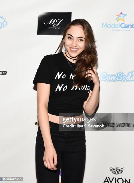 Danielle Cipolla attends Dinner With Dani Launch Party at The Mezzanine on November 2, 2018 in New York City.