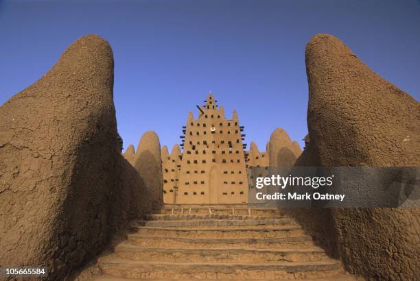 djenne mosque, djenne, mali, africa - west africa stock pictures, royalty-free photos & images