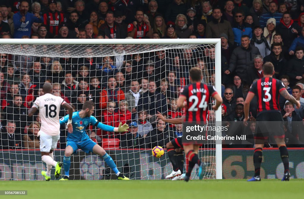 AFC Bournemouth v Manchester United - Premier League