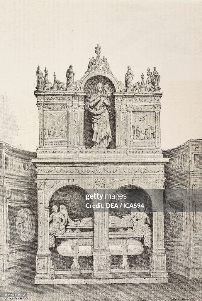 Monumental tomb of Gian Galeazzo Visconti