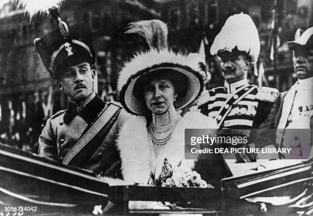 Coronation of Ernest Augustus, Duke of Brunswick and Princess Victoria Louise of Prussia Germany, 20th century.