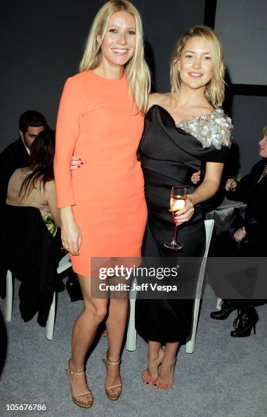 Actresses Gwyneth Paltrow and Kate Hudson attend ELLE's 17th Annual