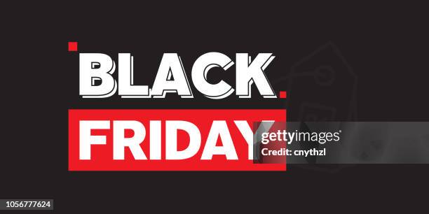 illustrations, cliparts, dessins animés et icônes de vendredi noir, bannière web design - black friday