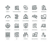 User Experience Icons - Line Series