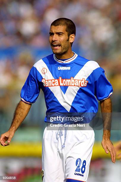 Guardiola of Brescia in action during the Serie A 7th Round League match between Brescia and Chievo, played at the M. Rigamonti Stadium, Brescia...