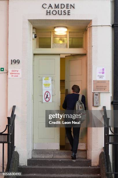 General view of Camden House bail and probation hostel on October 19, 2018 in London, England. Radical preacher Anjem Choudary has been moved to the...