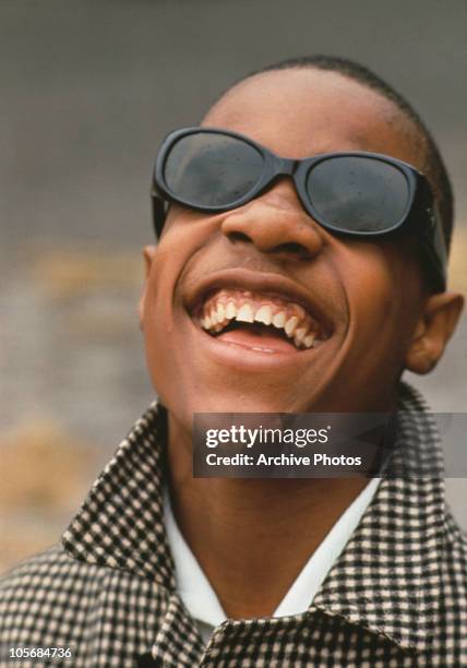 American singer, songwriter and musician Stevie Wonder, circa 1965.