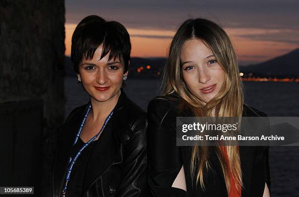 Natalie Eleftheriadis and Sophie Lowe attend Official Reception at Saint-Tropez City Hall on October 16, 2010 in Saint-Tropez, France.