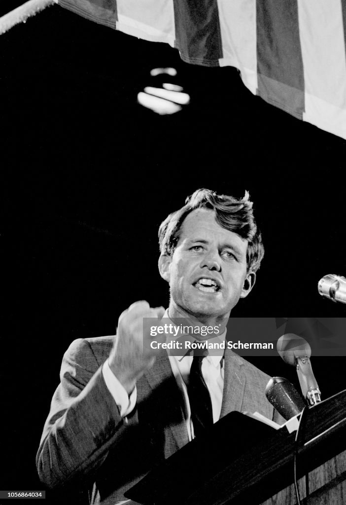 RFK Delivers Campaign Speech