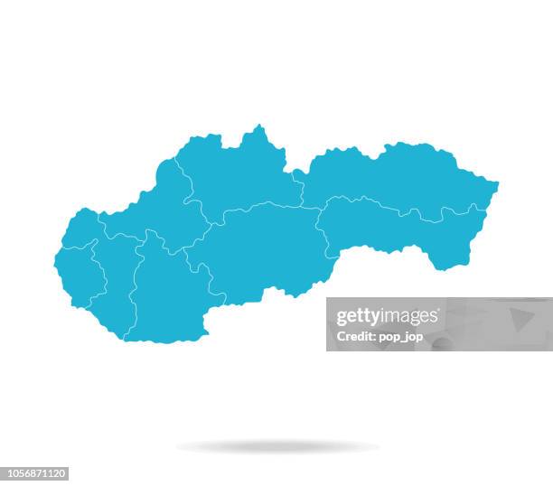 stockillustraties, clipart, cartoons en iconen met 40 - slowakije - lava blauwe lege q10 - slowakije