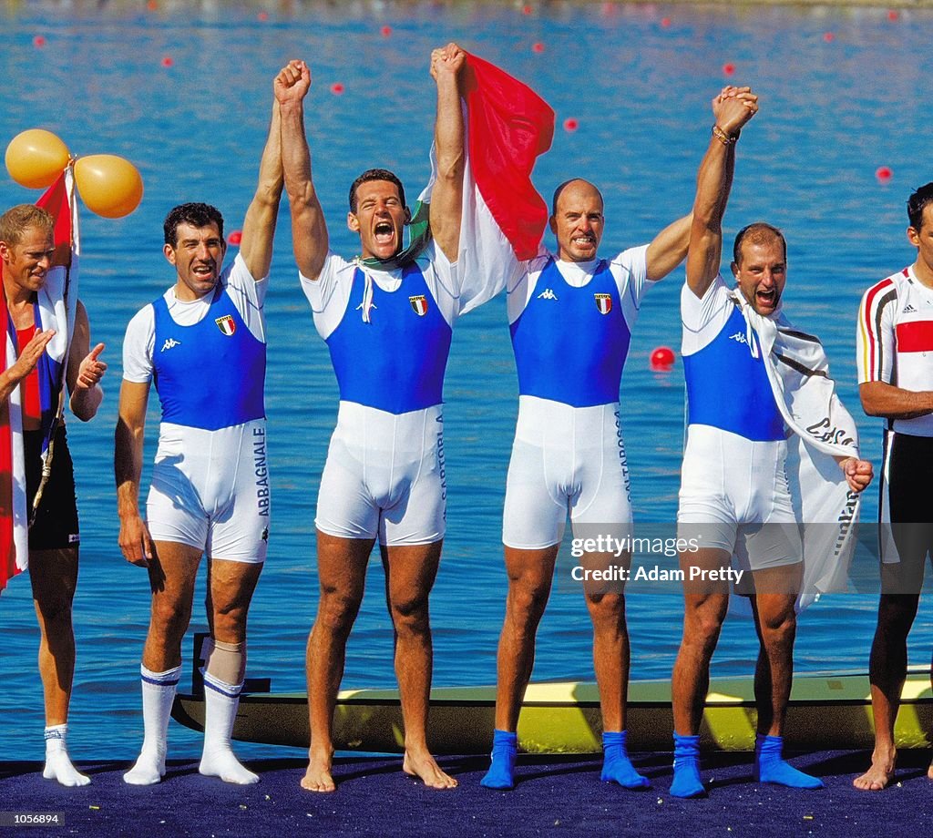 Agostino Abbagnale, Alessio Sartori, Rossano Galtarossa and Simone