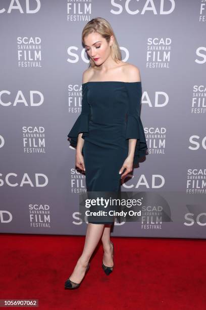 Actor Skyler Samuels attends the 21st SCAD Savannah Film Festival on November 2, 2018 in Savannah, Georgia.