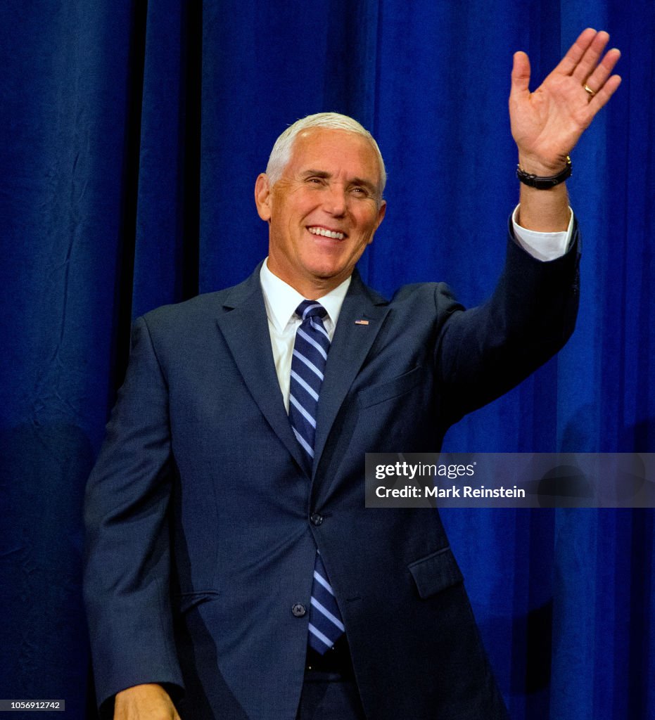 Vice-President Mike Pence At A Steve Watkins Fundraiser