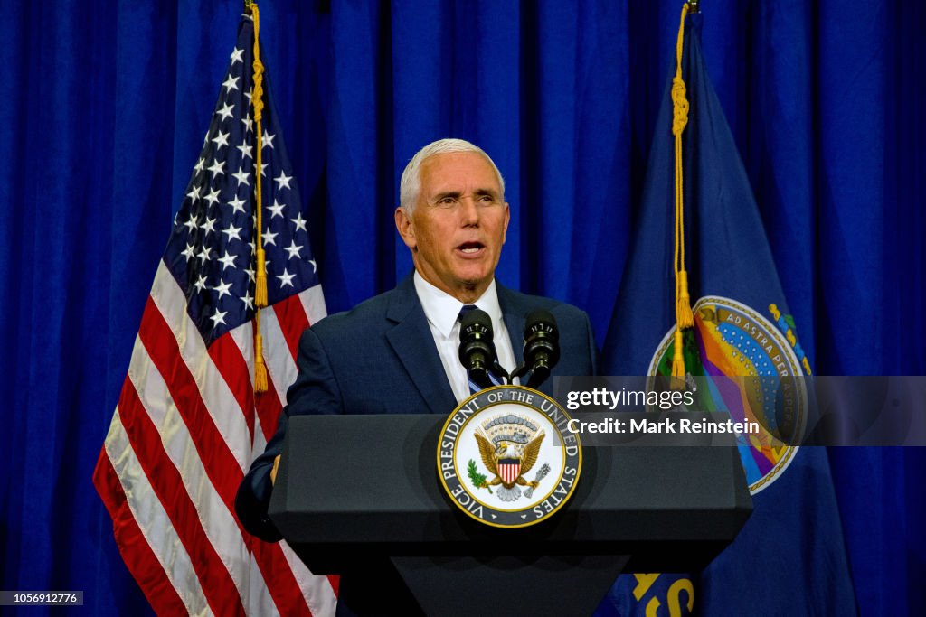 Vice-President Mike Pence At A Steve Watkins Fundraiser