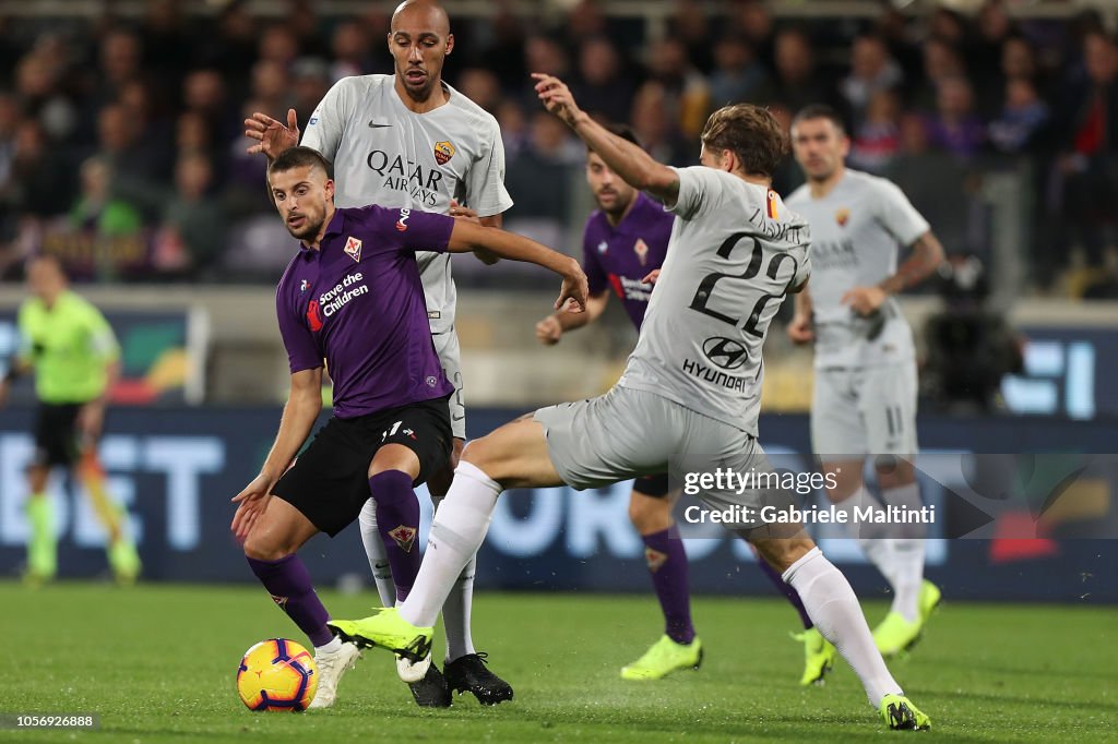 ACF Fiorentina v AS Roma - Serie A