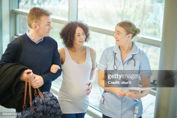 maternity ward arrival - prenatal care stock pictures, royalty-free photos & images