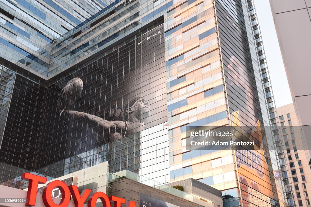Nba Stadium Outside Rockets A general view of the outside of the arena prior to the game between ...