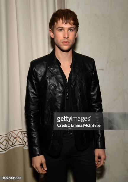 Tommy Dorfman attends the GLSEN Respect Awards at the Beverly Wilshire Four Seasons Hotel on October 19, 2018 in Beverly Hills, California.