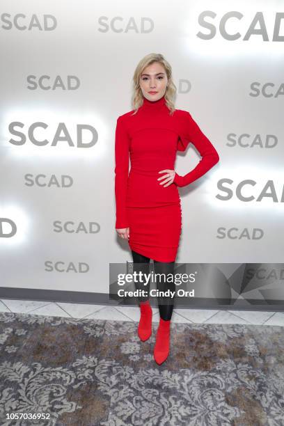 Actor Skyler Samuels attends the 21st SCAD Savannah Film Festival on November 3, 2018 in Savannah, Georgia.