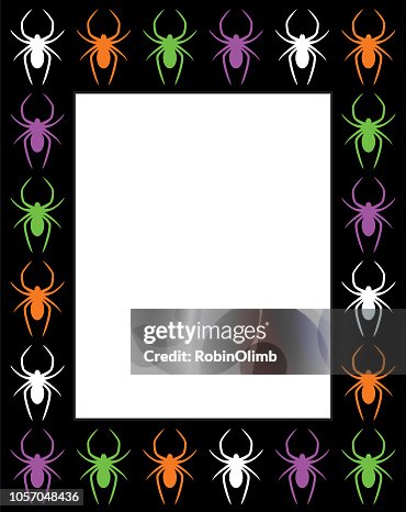 Rectangle Spider Spiders Rectangle Frame High-Res Vector Graphic - Getty Images