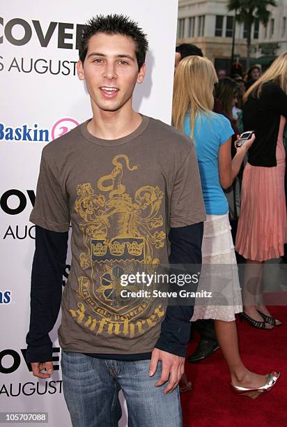 Justin Berfield during "Undiscovered" Los Angeles Premiere - Arrivals at Egyptian Theater in Hollywood, California, United States.