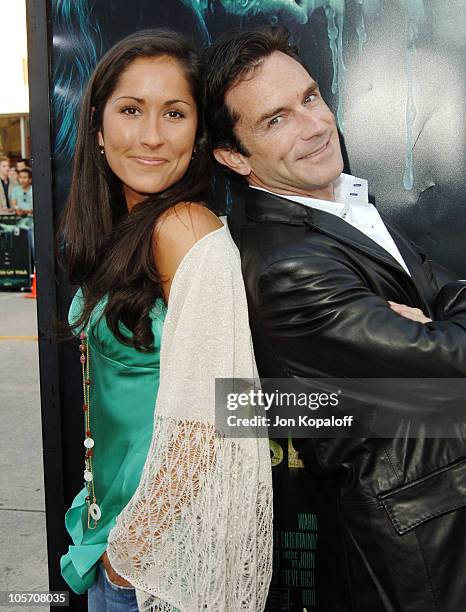 Julie Berry and Jeff Probst during "House of Wax" Los Angeles Premiere - Outside Arrivals at Mann Village Theater in Westwood, California, United...
