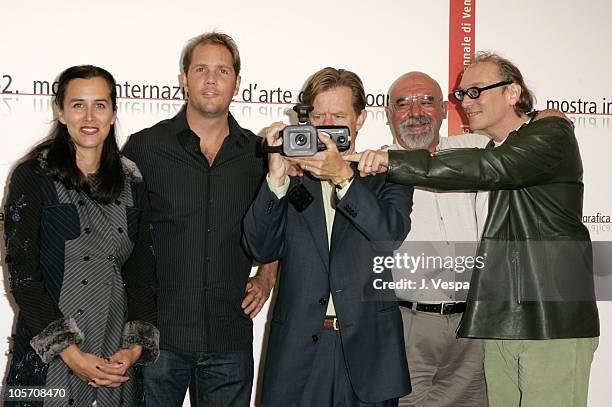 Molly Hassell, Marcus Thomas, William H. Macy, Stuart Gordon and Chris Hanley