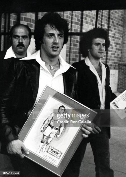 Sylvester Stallone and guests during Boxing Writers Association Award - June 15, 1979 at Downtown Athletic Club in New York City, New York, United...