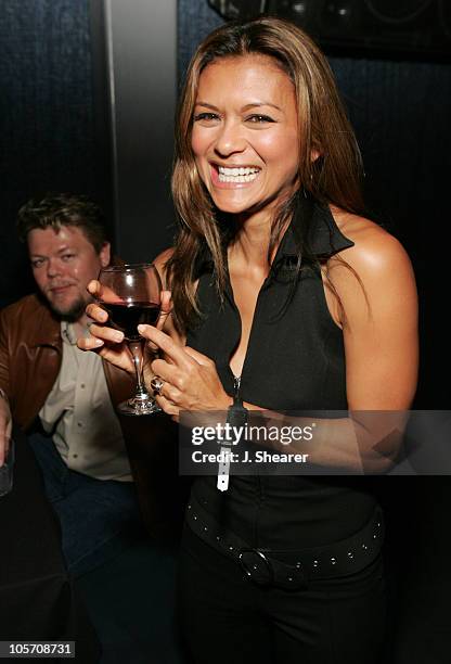 Nia Peeples during "Dallas 362" Los Angeles Premiere - After Party at Concorde in Hollywood, California, United States.