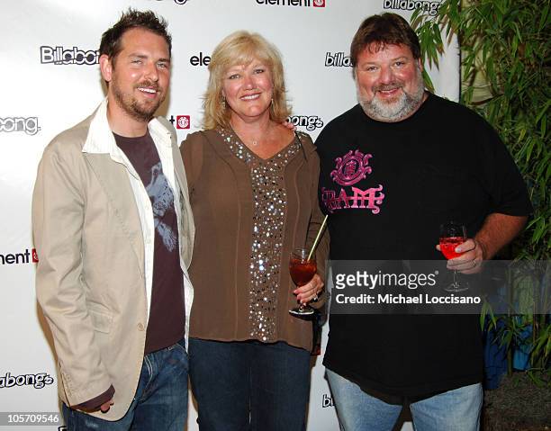 Johnny Schillereff, April Margera and Phil Margera
