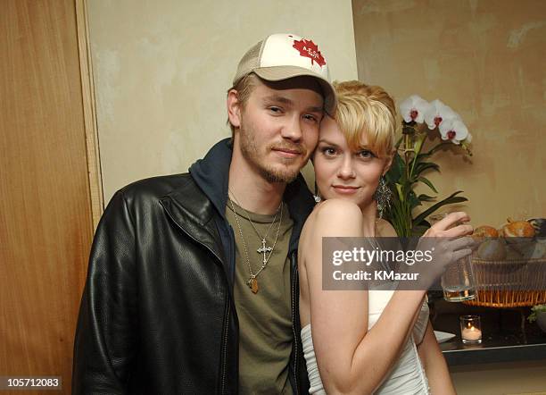 Chad Michael Murray and Hilarie Burton during 2005/2006 WB UpFront - After Party at W Hotel in New York City, New York, United States.