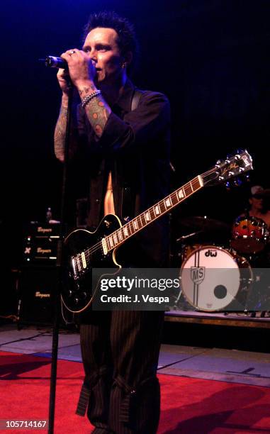 Billy Morrison during Playstation 2 Presents The PS2 Tour: Camp Freddy with Surprise Guests at Henry Fonda Theatre in Hollywood, California, United...