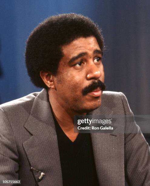 Richard Pryor during Taping of "Midday Live" - November 1, 1977 in New York City, New York, United States.