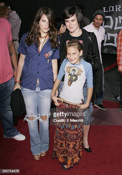 Rumer Willis, Scout Willis and Tallulah Willis during "Lords of Dogtown" Los Angeles Premiere at Mann's Chinese Theater in Hollywood, California,...