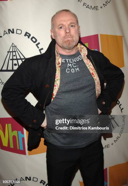 Martin Chambers of The Pretenders, inductee during 20th Annual Rock and Roll Hall of Fame Induction Ceremony - Arrivals at Waldorf Astoria in New...