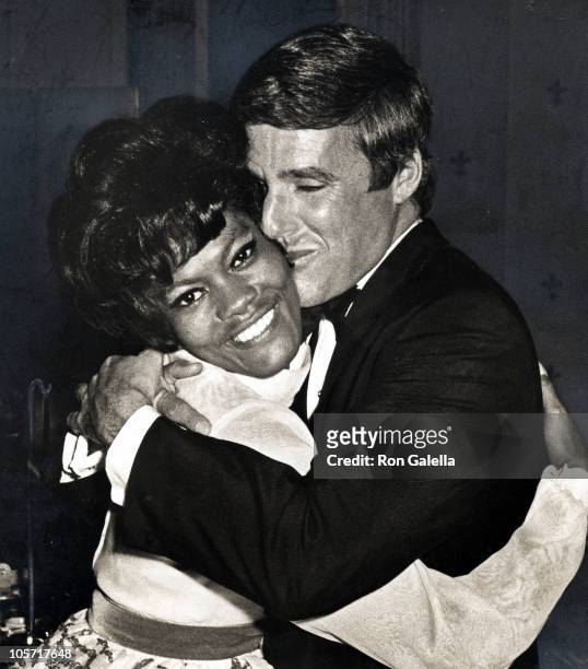 Dionne Warwick and Burt Bacharach during Performance by Dionne Warwick - June 7, 1968 at Pierre Hotel in New York City, New York, United States.