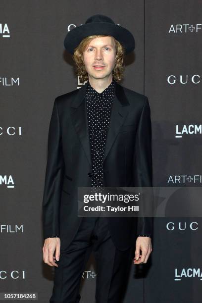 Beck attends the 2018 LACMA Art+Film Gala at LACMA on November 3, 2018 in Los Angeles, California.