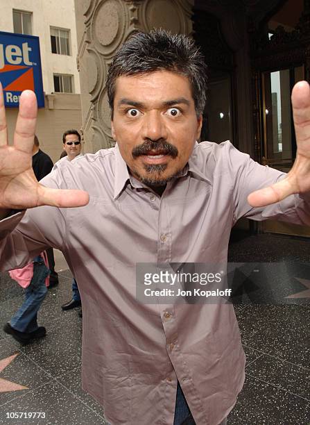 George Lopez during "The Adventures of Shark Boy & Lava Girl in 3-D" Los Angeles Premiere - Arrivals at El Capitan Theater in Hollywood, California,...