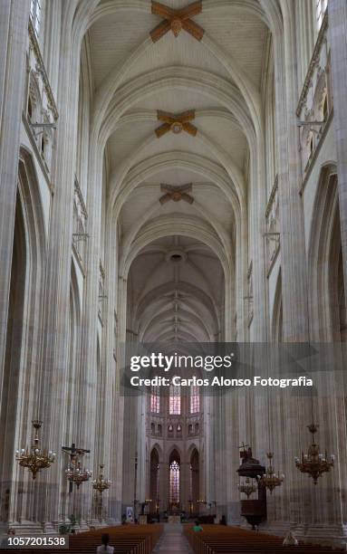 catedral de nantes - catedral de nantes stockfoto's en -beelden