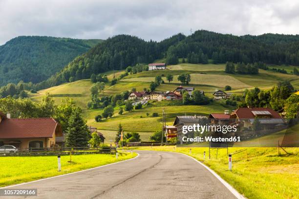 austria, carinthia, katschberg, muehlbach - central europe stock pictures, royalty-free photos & images