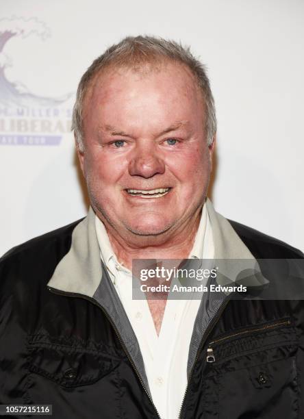 Actor Jack McGee attends the Los Angeles leg of Stephanie Miller's Sexy Liberal Blue Wave Tour at The Saban Theatre on November 3, 2018 in Beverly...