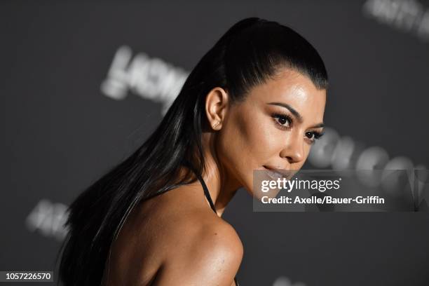 Kourtney Kardashian attends the 2018 LACMA Art + Film Gala at LACMA on November 03, 2018 in Los Angeles, California.