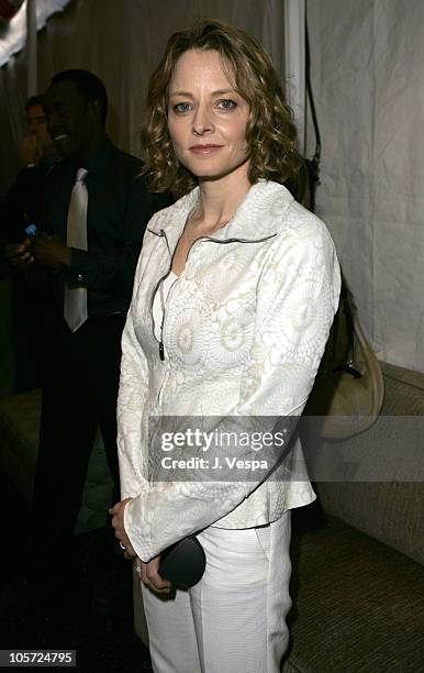 Jodie Foster during The 20th Annual IFP Independent Spirit Awards - Green Room in Santa Monica, California, United States.