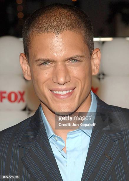 Wentworth Miller during FOX Summer 2005 All-Star Party - Arrivals at Santa Monica Pier in Santa Monica, California, United States.