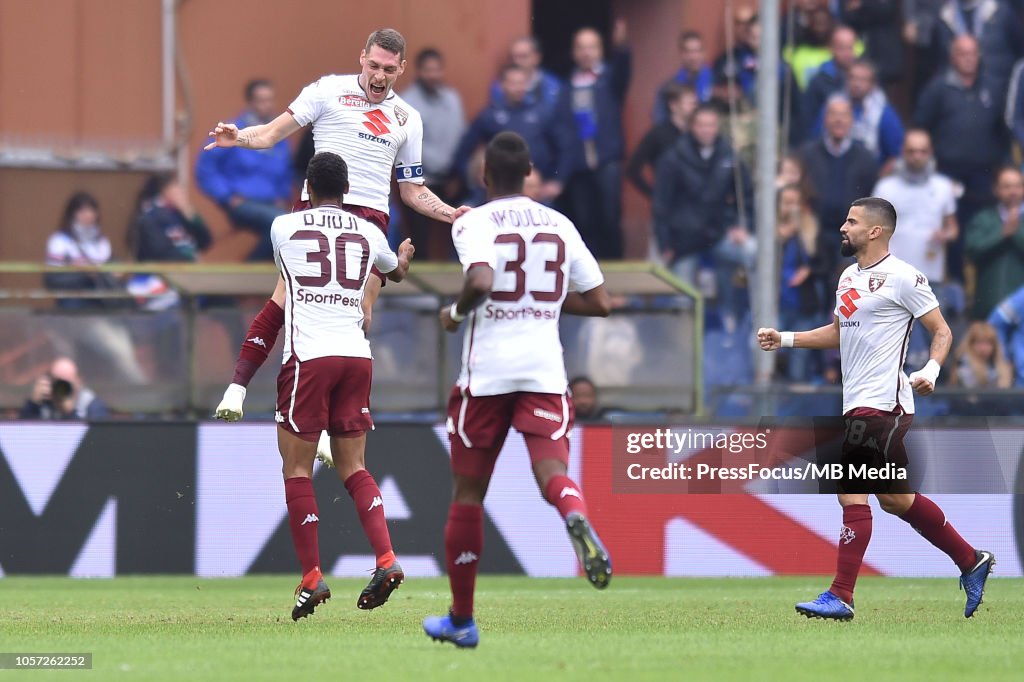 UC Sampdoria v Torino FC - Serie A