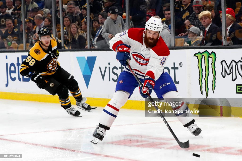 NHL: OCT 27 Canadiens at Bruins